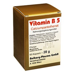 Витамин B5 один из препаратов для лечения гиперлипидемии